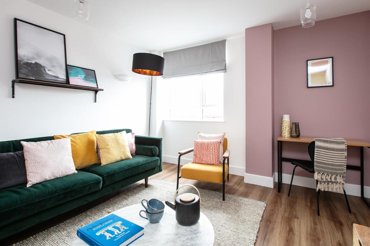 City Centre - Free Parking - Stylish 2 Bedroom Apartment Bristol Dış mekan fotoğraf