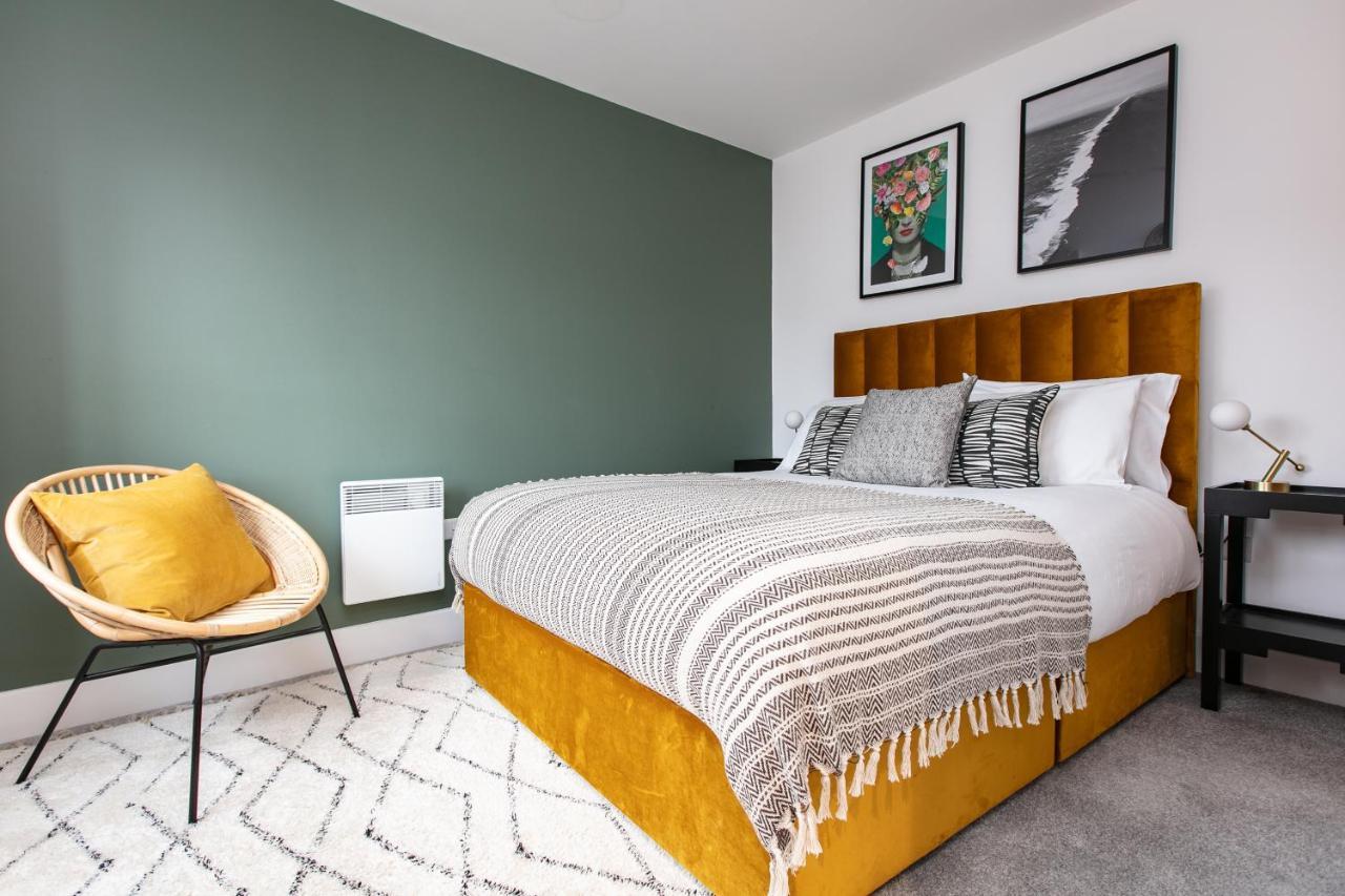City Centre - Free Parking - Stylish 2 Bedroom Apartment Bristol Dış mekan fotoğraf